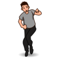 Man Dancing Emoji Emojidex