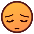 Pensive Face Emoji Emojidex