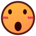 Face With Open Mouth Emoji Emojidex