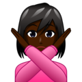 Woman Gesturing No Emoji Emojidex