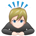 Person Bowing Emoji Emojidex