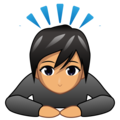 Person Bowing Emoji Emojidex
