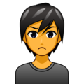 Person Pouting Emoji Emojidex