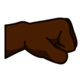 Right Facing Fist Emoji Emojidex