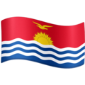 Flag Kiribati Emoji Facebook