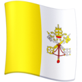 Flag Vatican City Emoji Facebook