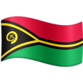 Flag Vanuatu Emoji Facebook