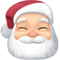 Santa Claus Emoji Facebook