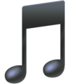 Musical Note Emoji Facebook