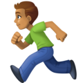 Man Running Emoji Facebook
