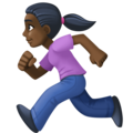 Woman Running Emoji Facebook