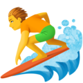 Person Surfing Emoji Facebook