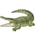 Crocodile Emoji Facebook