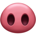 Pig Nose Emoji Facebook