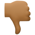 Thumbs Down Emoji Facebook