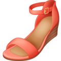 Womans Sandal Emoji Facebook
