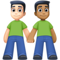 Men Holding Hands Emoji Facebook