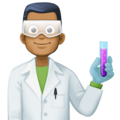 Man Scientist Emoji Facebook