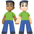 Men Holding Hands Emoji Facebook