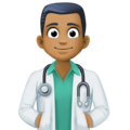 Man Health Worker Emoji Facebook