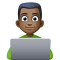 Man Technologist Emoji Facebook