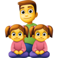 Family Man Girl Girl Emoji Facebook