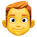 Man Red Hair Emoji Facebook
