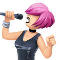 Woman Singer Emoji Facebook