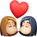 Kiss Woman Woman Emoji Facebook