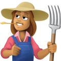Woman Farmer Emoji Facebook
