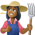 Woman Farmer Emoji Facebook