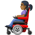 Woman In Motorized Wheelchair Emoji Facebook
