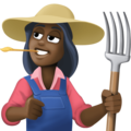 Woman Farmer Emoji Facebook
