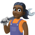 Woman Mechanic Emoji Facebook