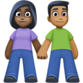 Woman And Man Holding Hands Emoji Facebook