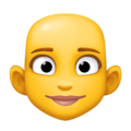 Woman Bald Emoji Facebook