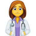 Woman Health Worker Emoji Facebook