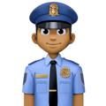 Man Police Officer Emoji Facebook