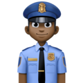 Man Police Officer Emoji Facebook
