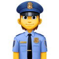 Police Officer Emoji Facebook