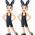 Men With Bunny Ears Emoji Facebook