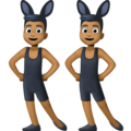 Men With Bunny Ears Emoji Facebook