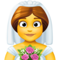 Woman With Veil Emoji Facebook