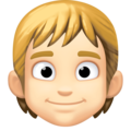 Person Blond Hair Emoji Facebook