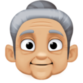 Old Woman Emoji Facebook