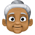 Old Woman Emoji Facebook