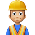 Man Construction Worker Emoji Facebook