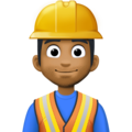 Man Construction Worker Emoji Facebook