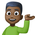 Man Tipping Hand Emoji Facebook