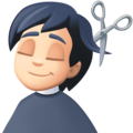 Person Getting Haircut Emoji Facebook